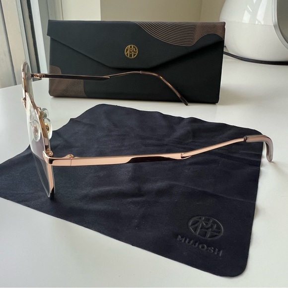 Mujosh eye glasses rose gold - Picture 3 of 4